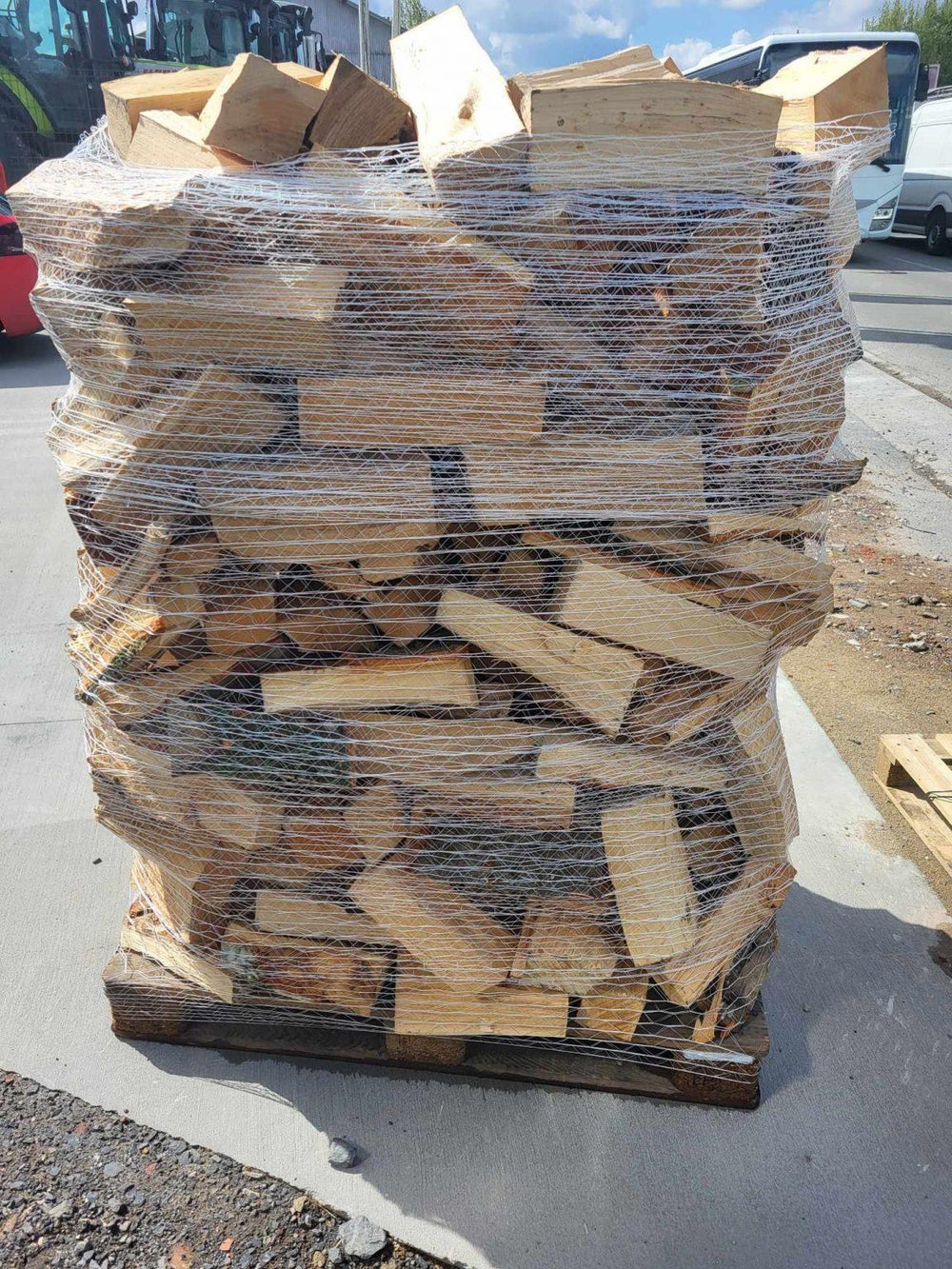 Ballot de bois vrac en filet 30cm Mode de livraison