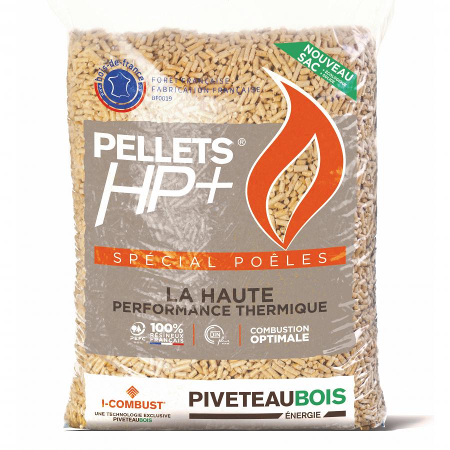 Palette x72 sacs 15kg Pellet Piveteau HP+