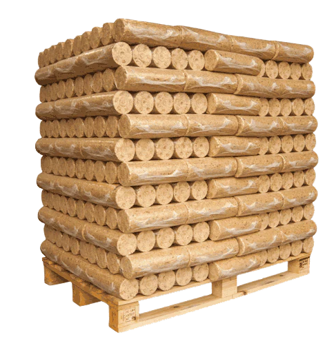 Palette de x104 sacs de 5 Buches densifiées Piveteau